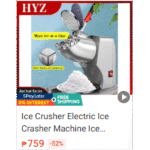 zICE CRASHER - ELECTRIC