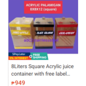 zPALAMIG ACRYLIC CONTAINER