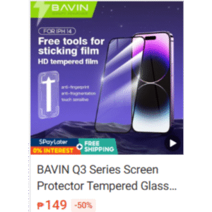 zIphone 14 screen protector